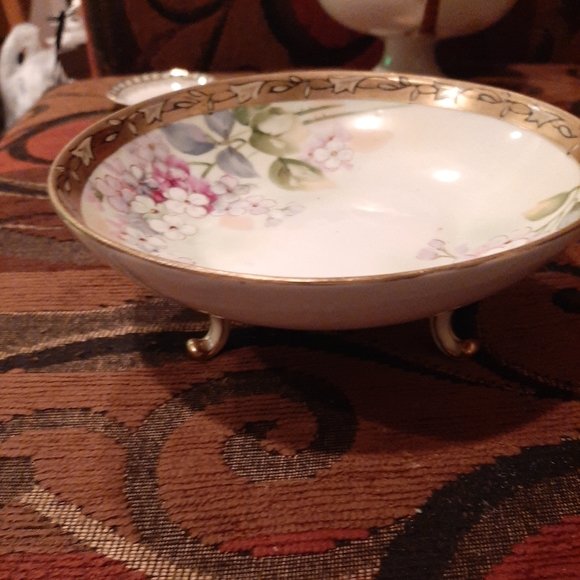 VTG Morimura Brothers Nippon 3 Footed Bowl - Picture 1 of 5